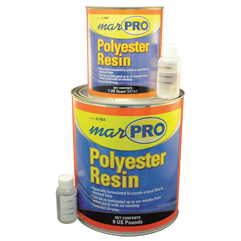 Marpro Mp Resin No Wax QT, model 6-7410, Fiberglass - Chemicals, view 2