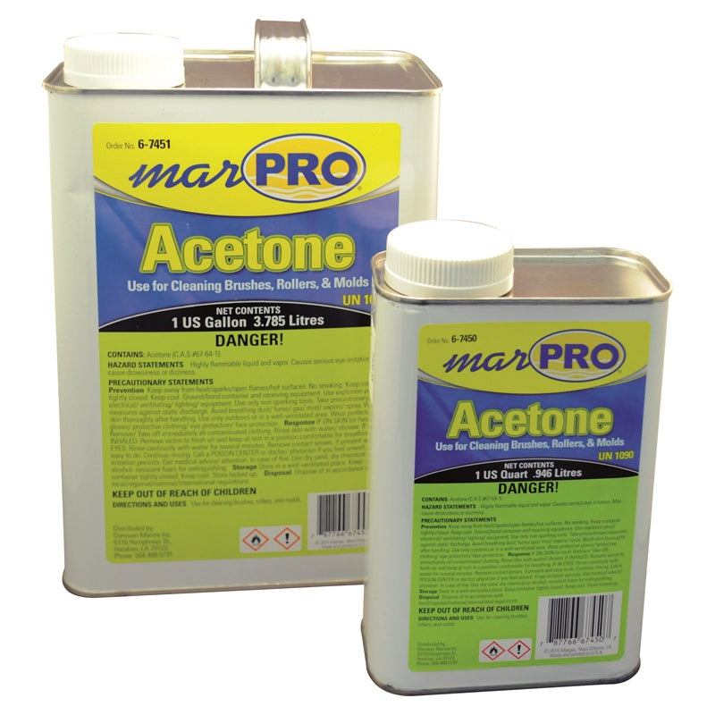 Marpro Mp Acetone Gl 6.5#, model 6-7451, Fiberglass - Chemicals, view 2