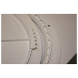 T-H Marine Deck Plate Quick Release White 6" General Hardware - view 2