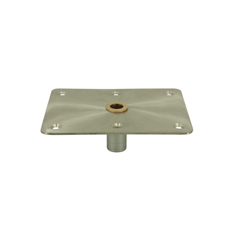 Springfield Marine King Pin Base 6"X8" Stainless Steel Nyl/Bsh Pedestals - view 2