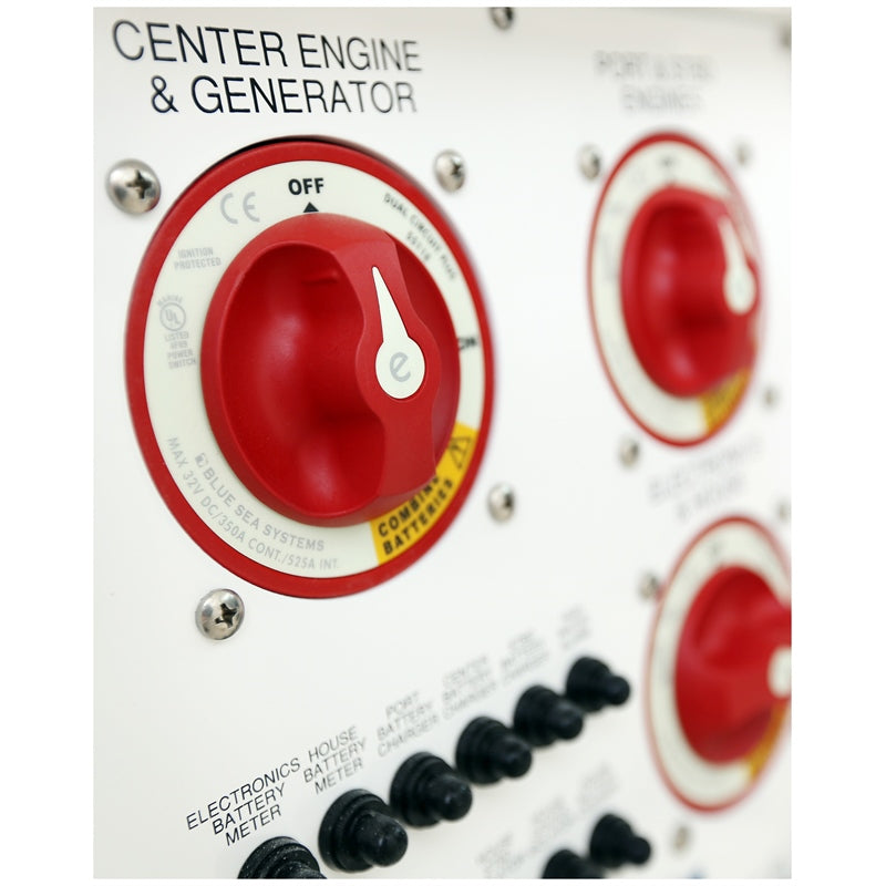 Blue Sea Systems Battery Selector Switch Dual Circ + MPN - 5511E-BSS