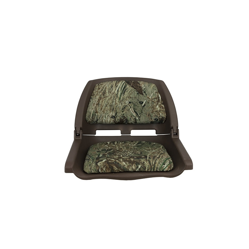 Springfield Marine Molded Fold Bwn Seat with Camo Duck Blind Chairs - view 4