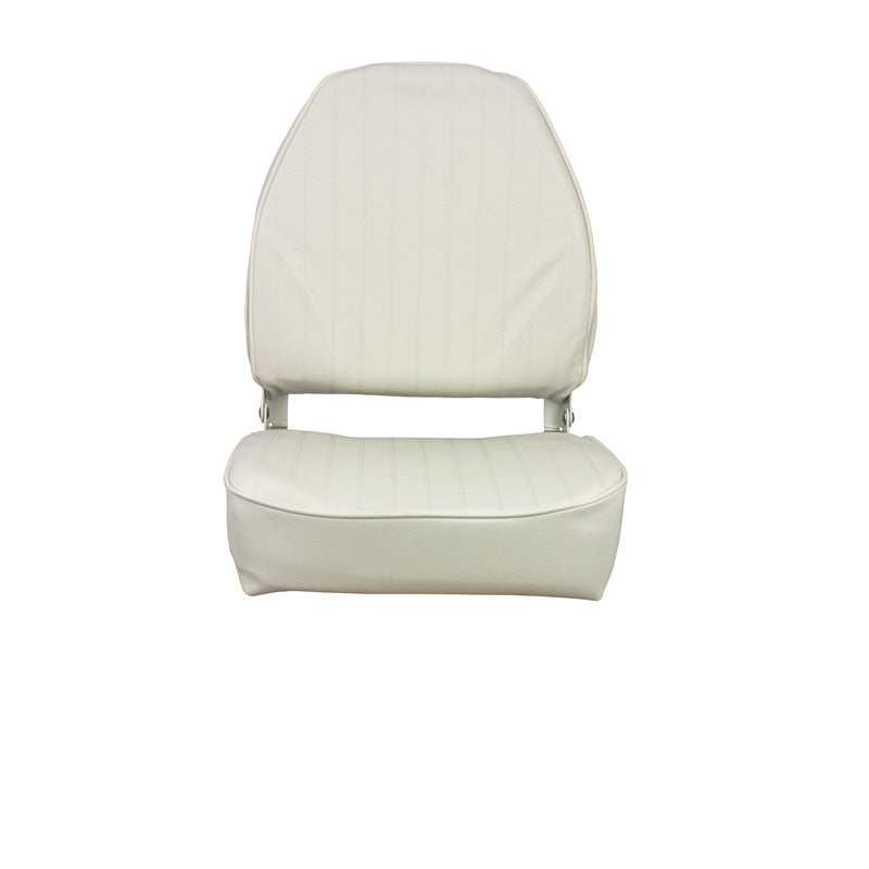 Springfield Marine Hi Back Seat Fold White Chairs - view 4