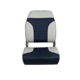 Springfield Marine Hi Back Seat Fold Gry/Blue Chairs - view 4