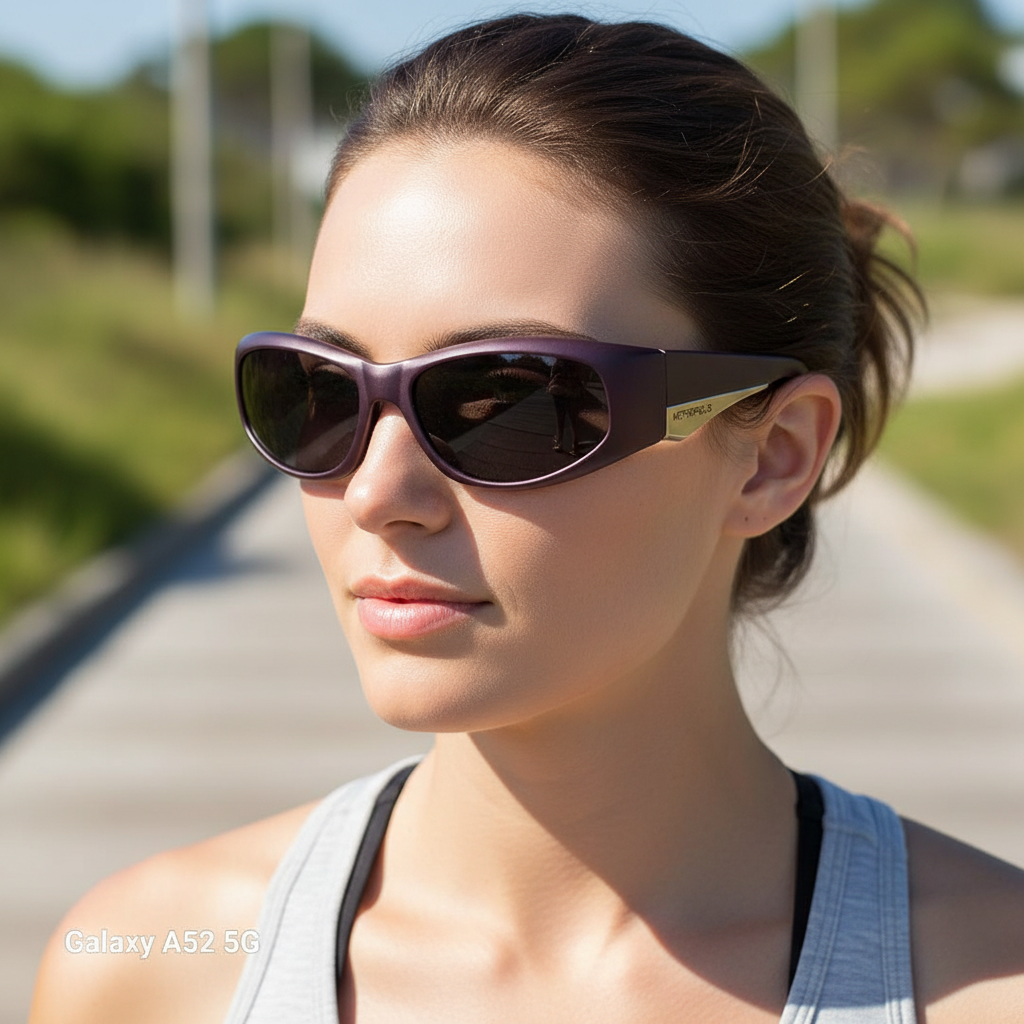 Italian Wrap‑Around Polarized Sunglasses