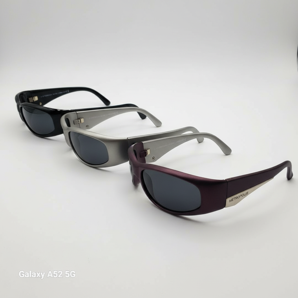Italian Wrap‑Around Polarized Sunglasses