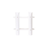 ROD RACK SIDE MOUNT 2 ROD BLK