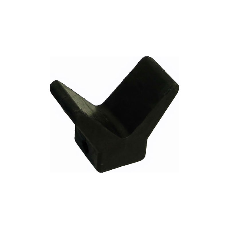 V-BOW STOP BLACK 4"X4" MPN-1-59504