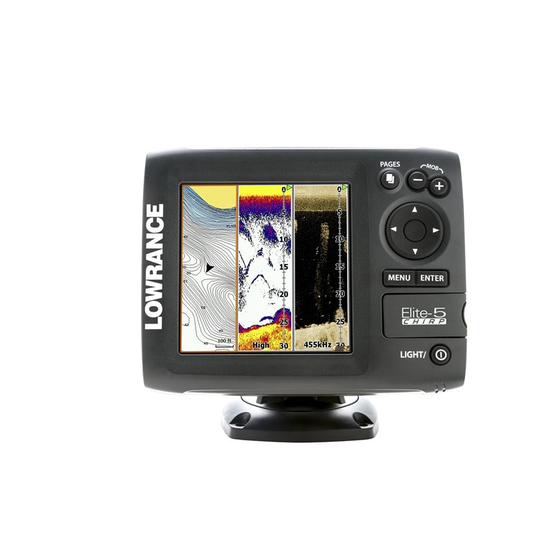 Lowrance Eagle 5 with SS XDCR & CMAP, model 000-16226-001, Lowrance