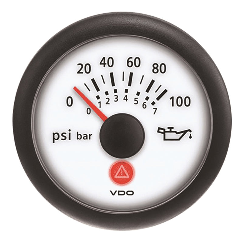 OIL PRESS 100PSI WHT US