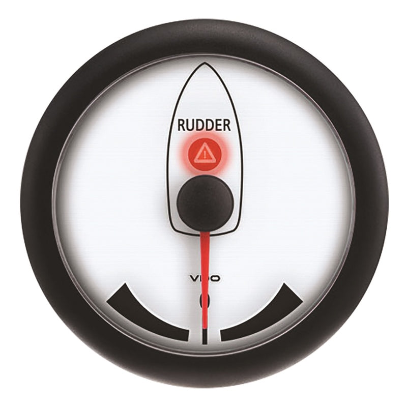 RUDDER ANGLE IND WHITE