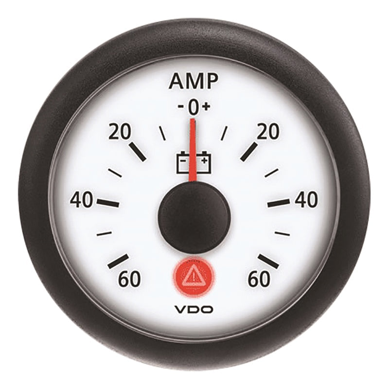 AMMETER WHITE 60-0-60