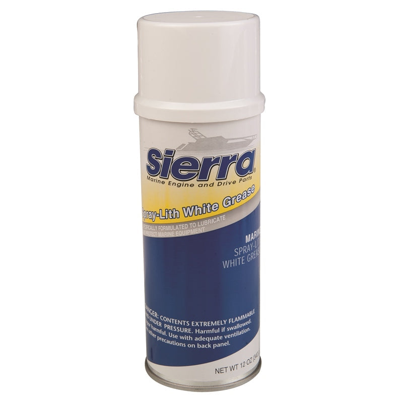 WHITE SPRAY LITHIUM 12OZ MPN-18-9730-1