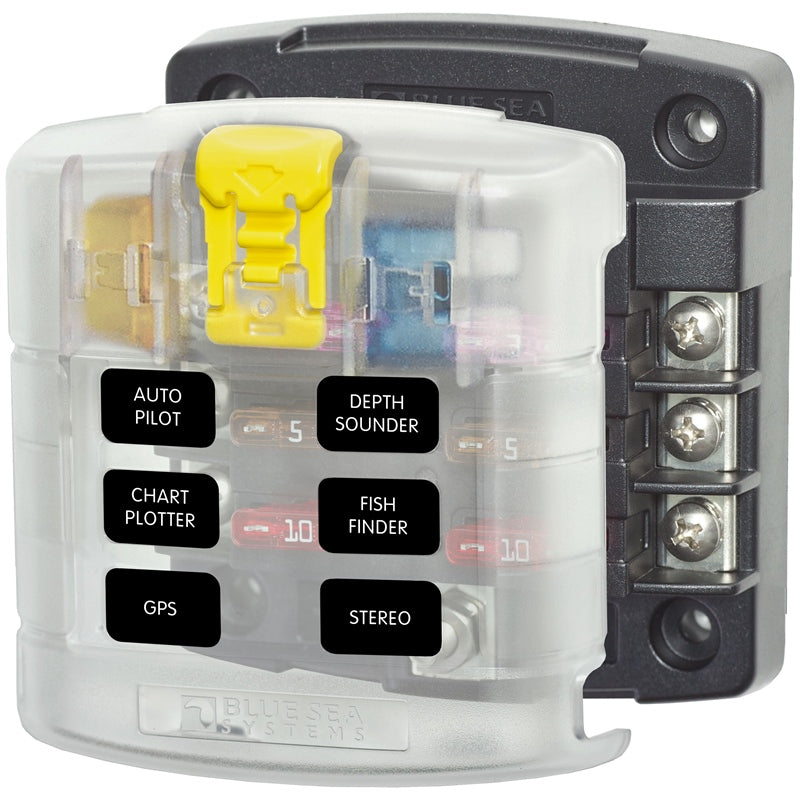 FUSE BLOCK 6 CIR MPN-5028-BSS