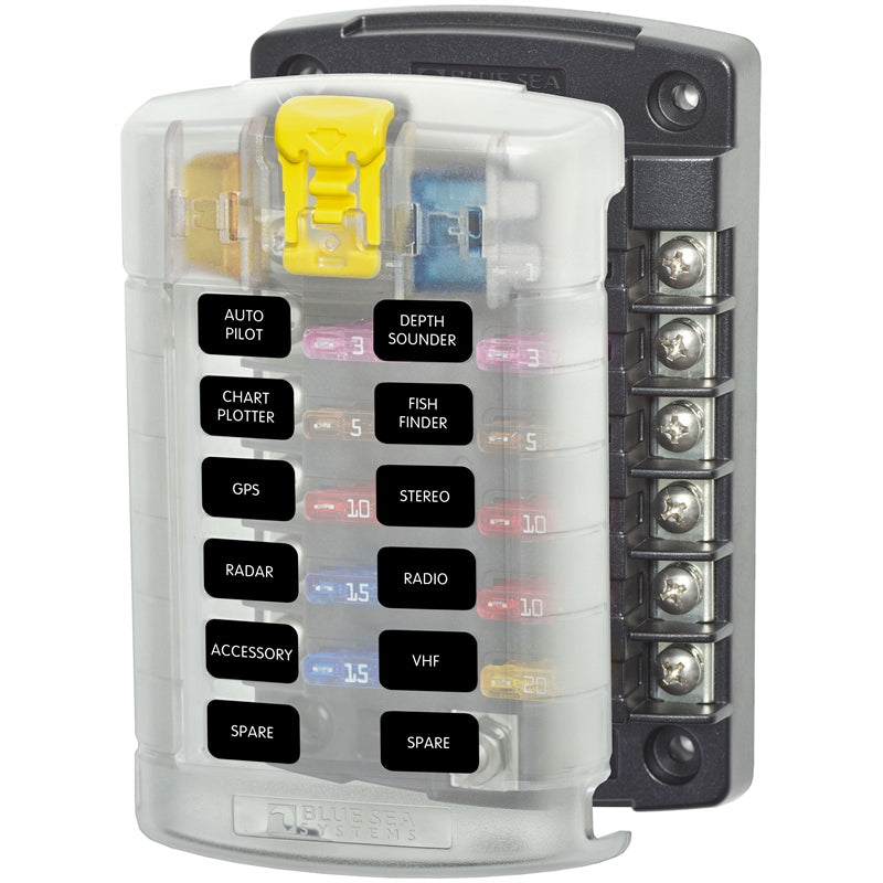FUSE BLOCK 12 CIR MPN-5029-BSS
