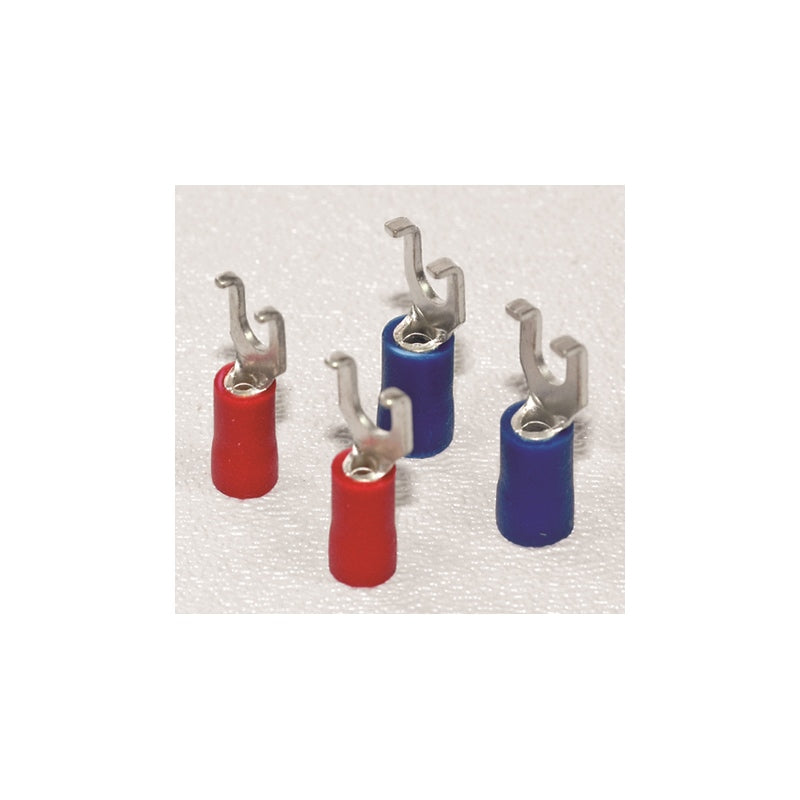 SPADE TERMINAL FLANGED BLU 16-14 AWG #10 MPN-GS2-B10V