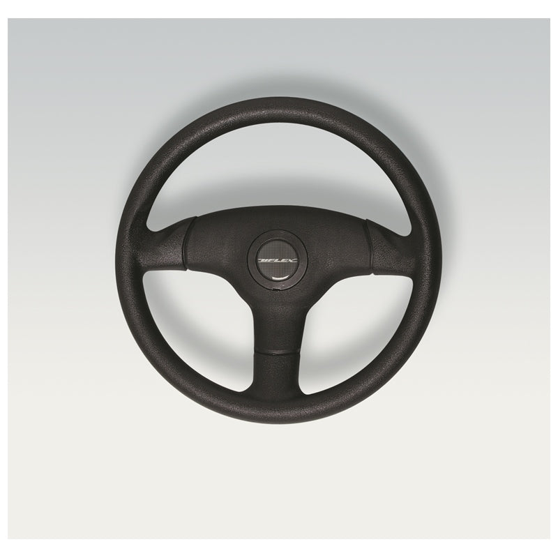 STEERING WHEEL 13.8" BLACK