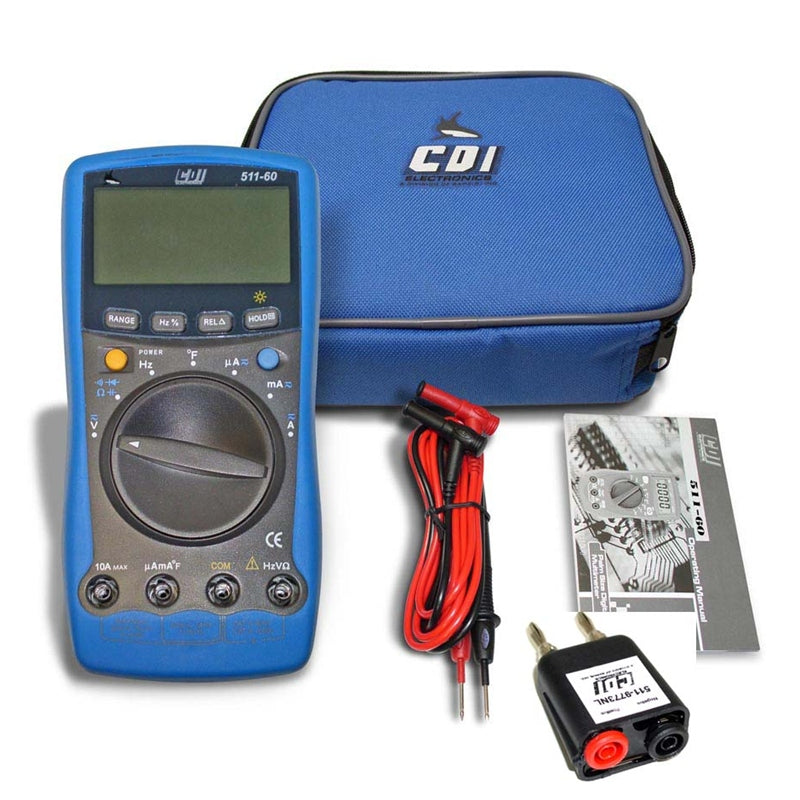 MULTIMETER W/TMP&ADPTR MPN-511-60A