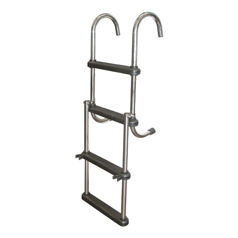 REMOVABLE FOLDING LADDER SS C/MNT 4 STEP