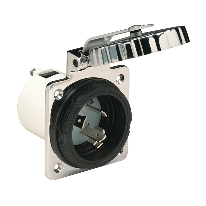 30AMP 125V POWER INLET SS MPN-303SSEL-B