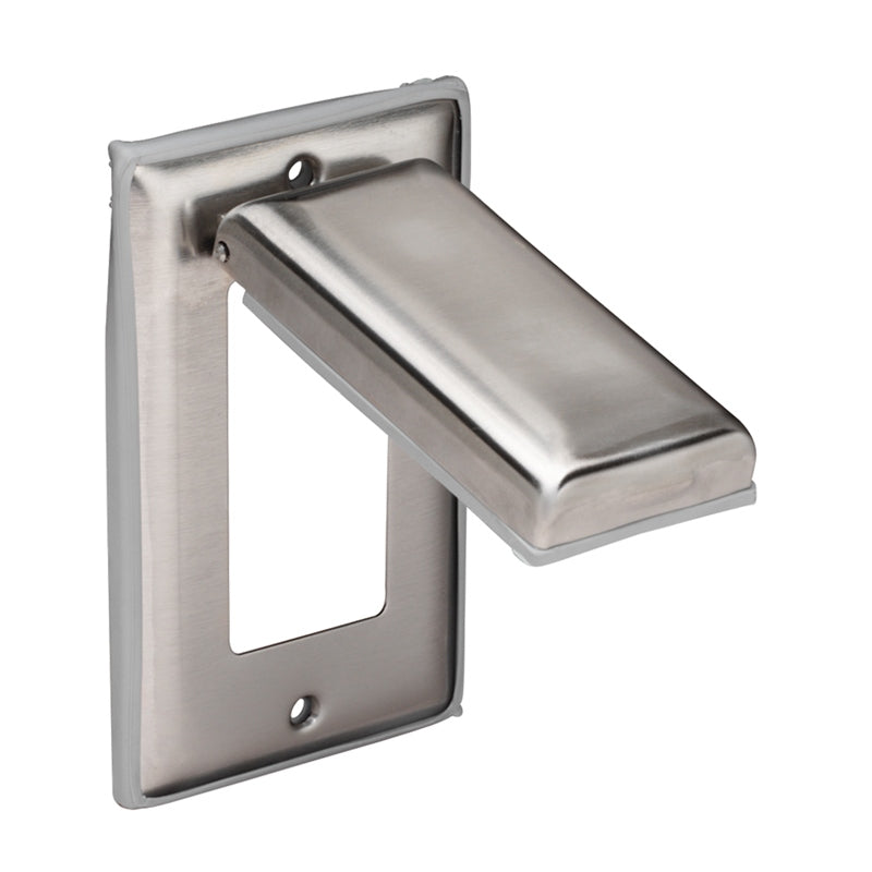 COVER SS GFI DUPLEX OUTLET MPN-7879CR-FI
