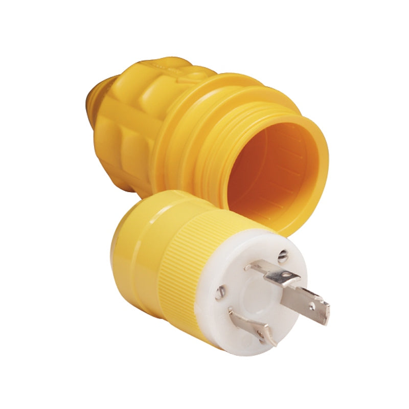 30AMP 125V MALE PLUG W/THREADED RING MPN-305CRPN.VPK