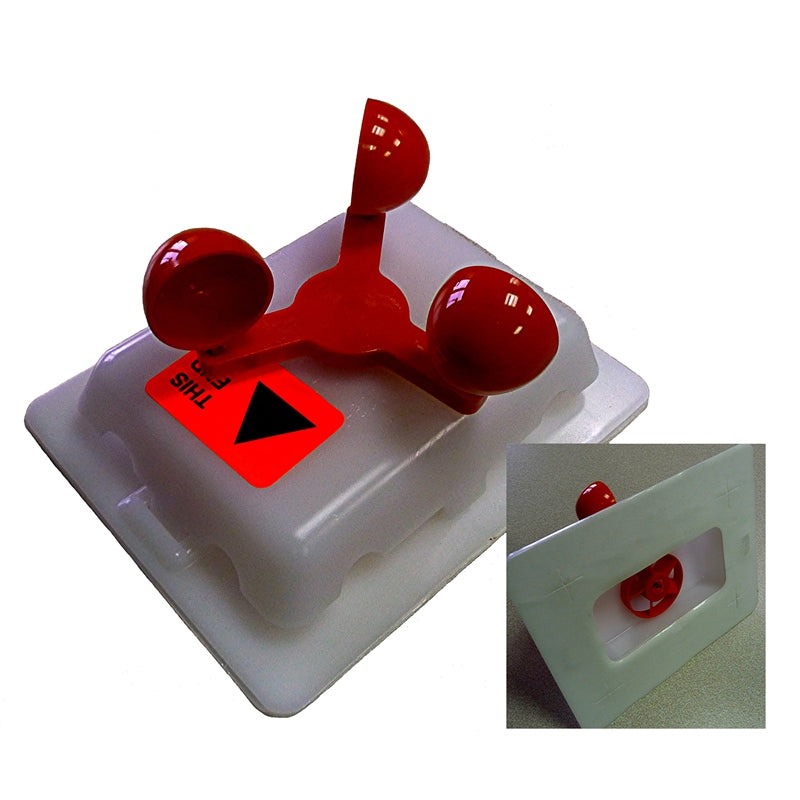 WHI WIND POWERED 4" X 5" MPN-DS-683WP W