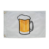 FLAG 12X18 BEER ABOARD MPN-9218