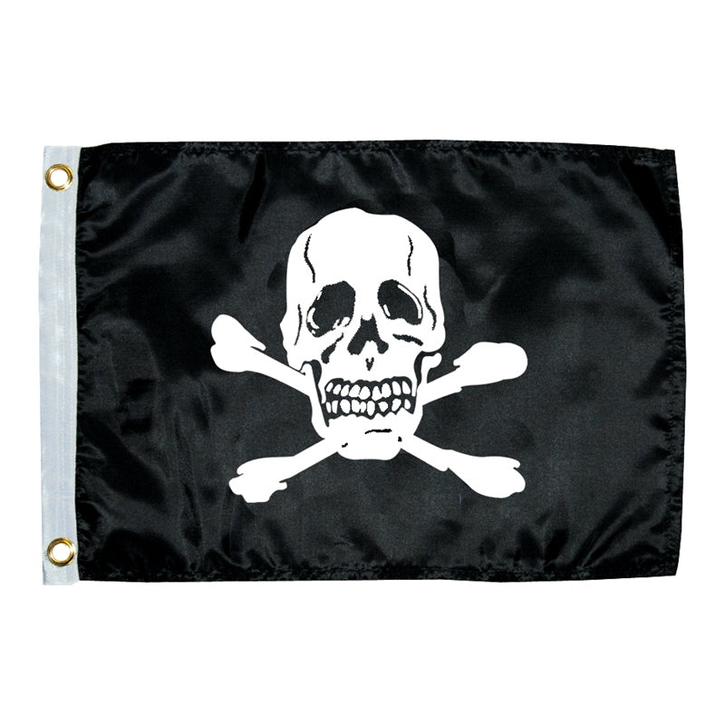 FLAG 12X18 JOLLY ROGER MPN-1818