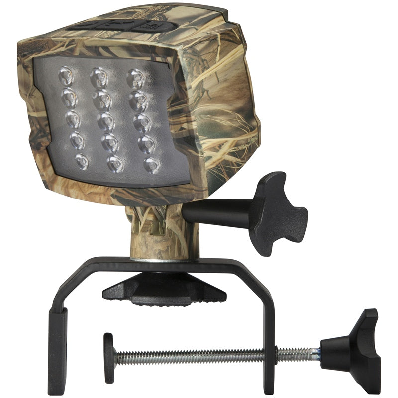 CLAMP ON SPOT LED CAMO