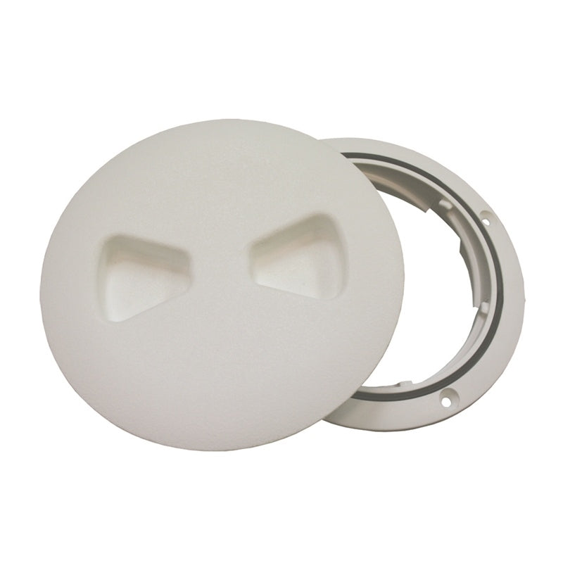DECK PLATE LOW/PRO TWIST OUT WHT 6" MPN-DPSLP-6-2-DP