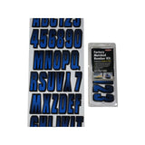 Hardline Products Letter Kit Blu/Blk, model BLBKG300, General Accesories