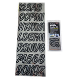 Hardline Products Letter Kit Chr/Blk, model CHBKG400, General Accesories