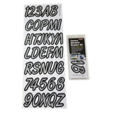Hardline Products Letter Kit Sil/Blk, model SIBKG400, General Accesories