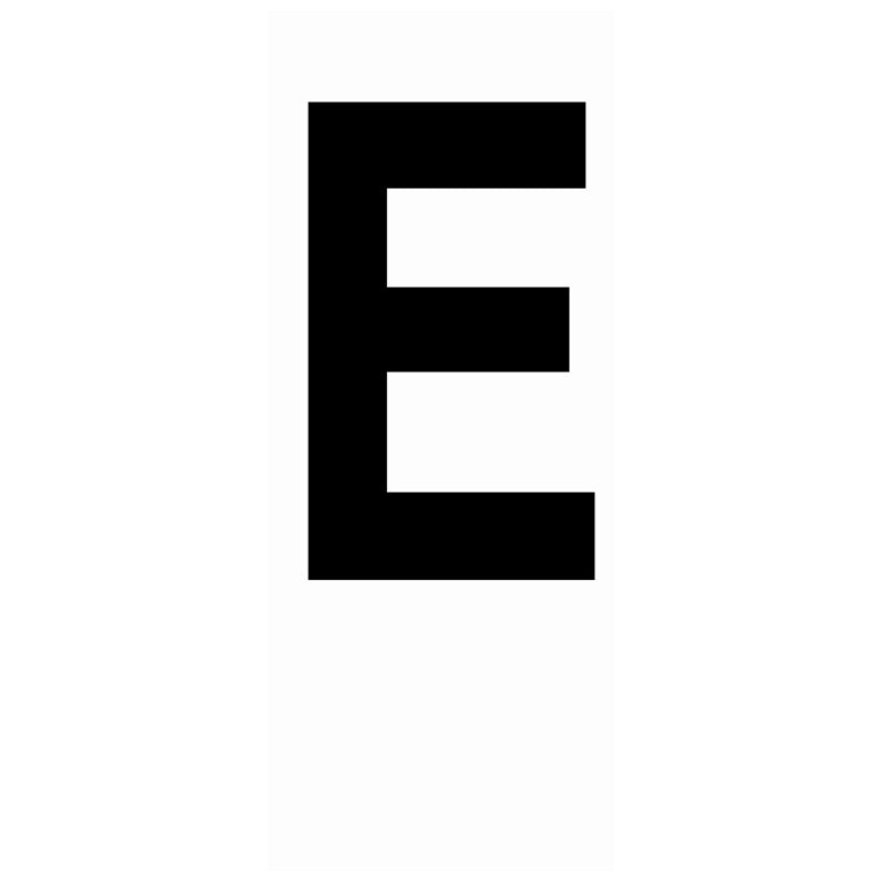 LETTER E MPN-17304