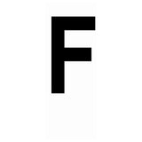 LETTER F MPN-17305