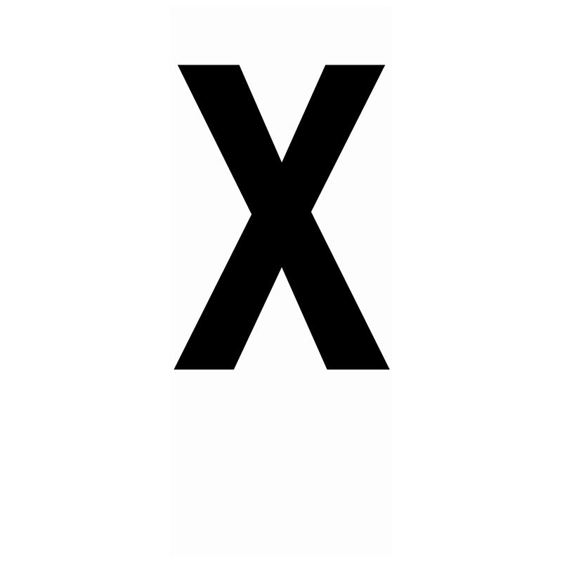 LETTER X MPN-17323