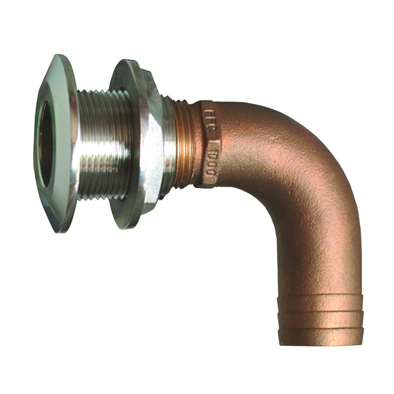 THRU-HULL FITTING 90* NPS/HS 1.00" MPN-HTHC-1000-S