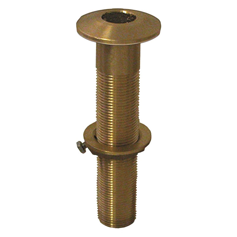 Groco Thru-Hull Fitting X/Long Brnz 1-1/2" MPN - THXL-1500-W