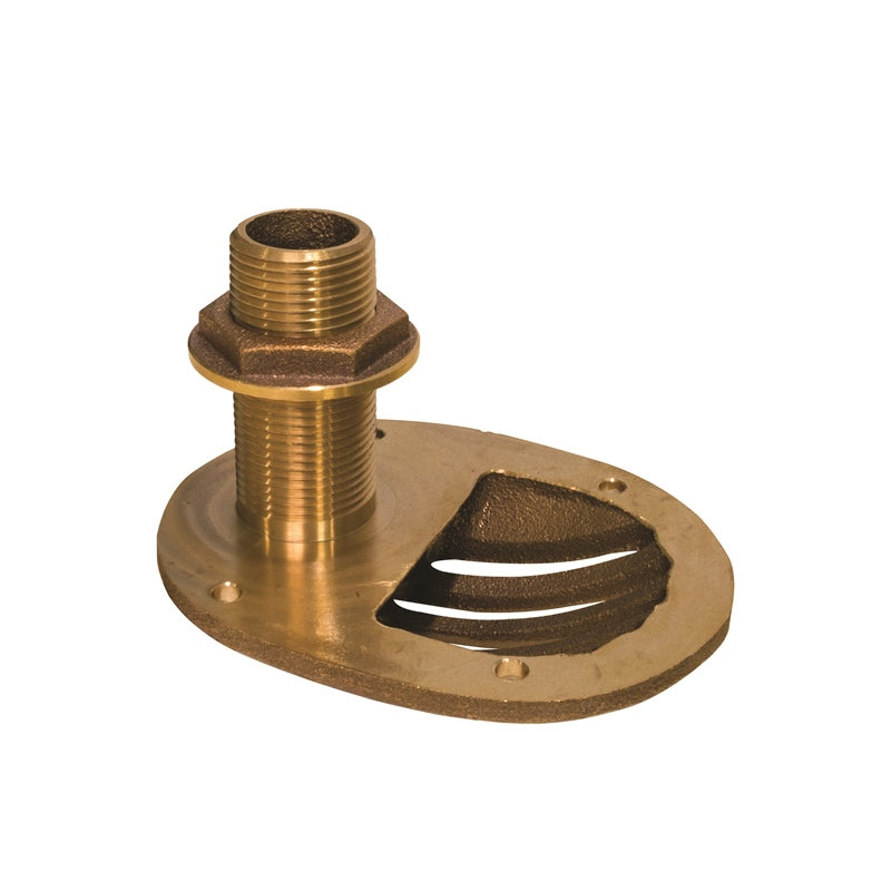 Groco Thru-Hull Scoop Strainer 1/2" MPN - STH-0500-W