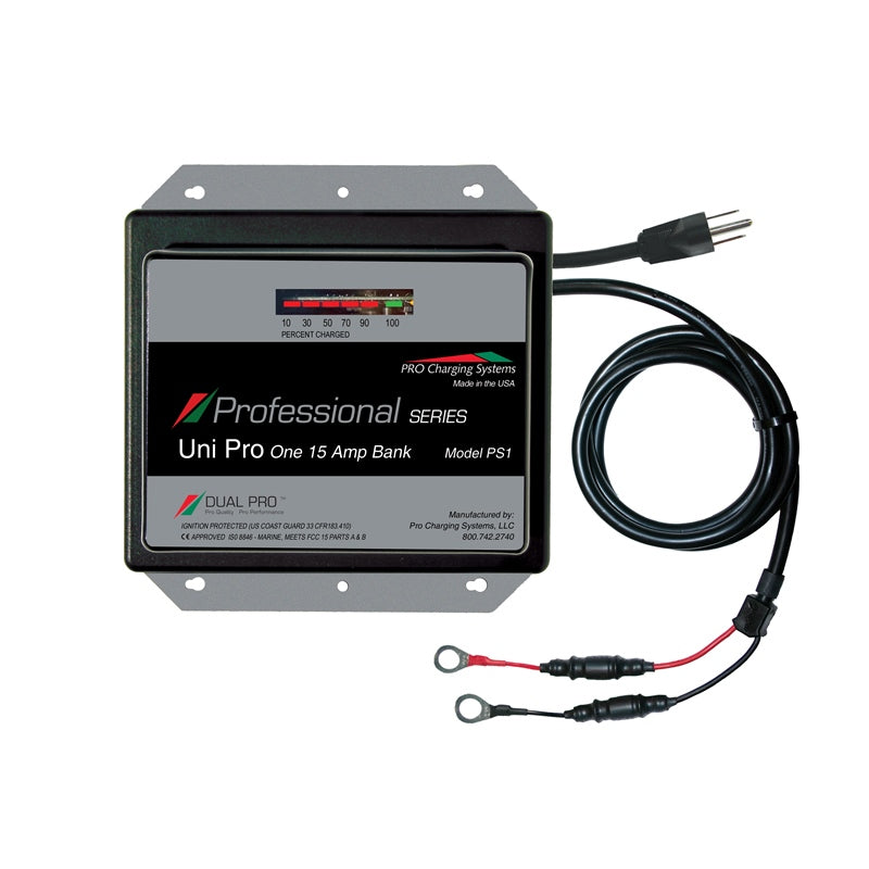 Pro Charging Systems Pro Series Batt Charger 1-Bank 15A, model PS1, Battery Chargers