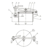 ULLAGE 08" RSD-5" MPN-DB144-08-05A