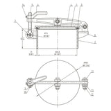 ULLAGE 10" RSD-5" MPN-DB569-10-05A