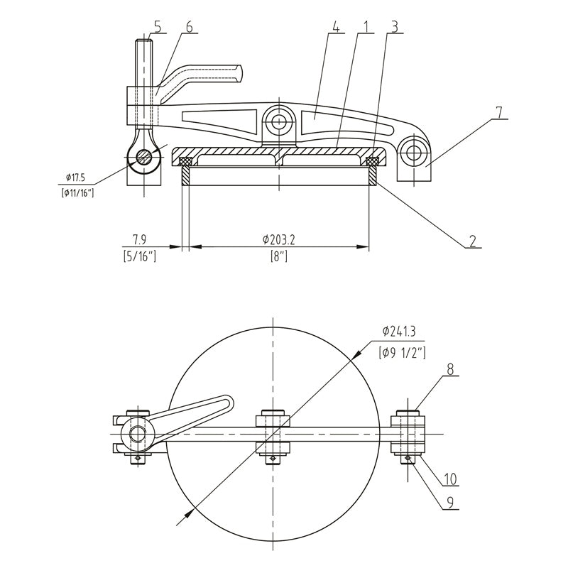 ULLAGE 08" RSD 7/8" SS