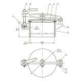 ULLAGE 08" RSD 12" SS