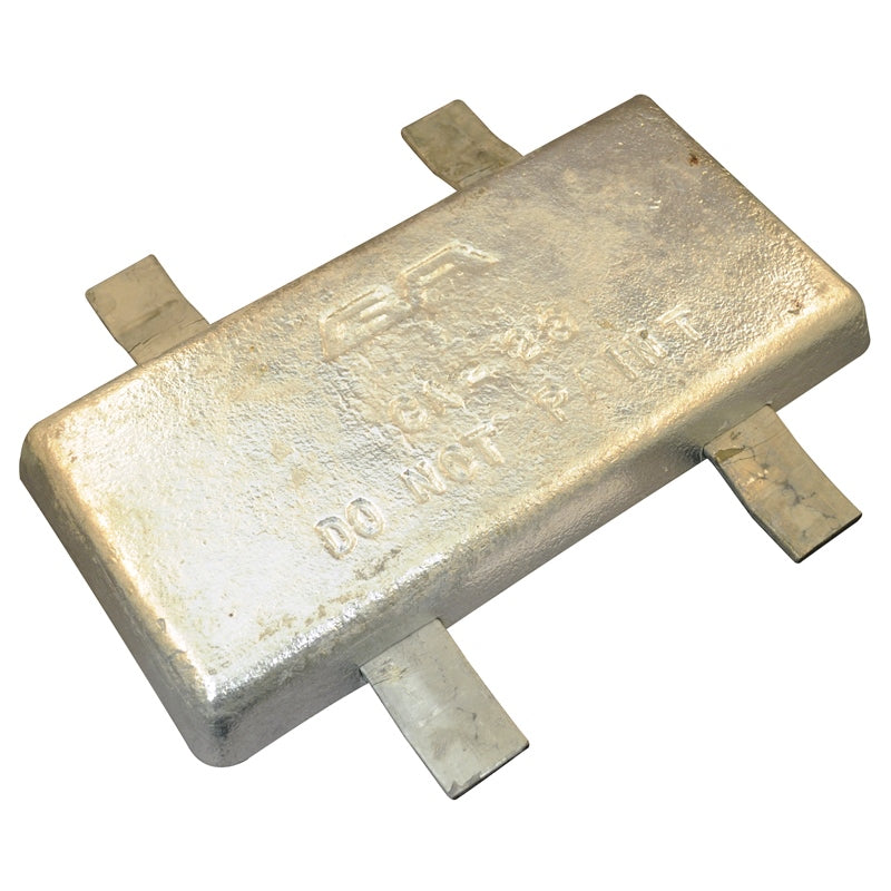 ZINC PLT W/STRP 6X12X1.2 MPN-GA-23/ZHS-23