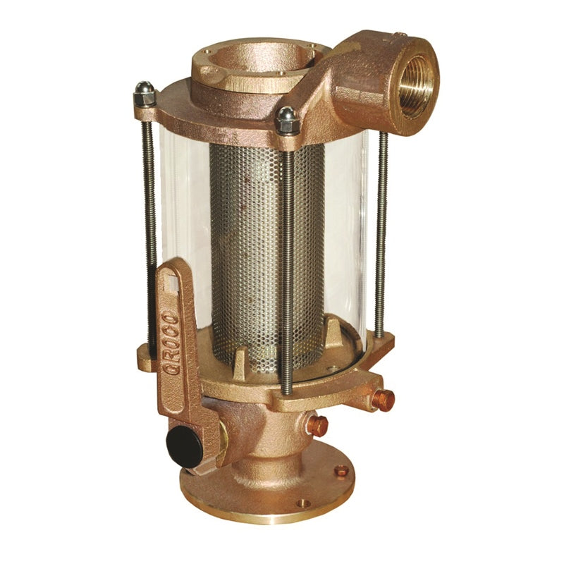 Groco Water Strainer/Ball Valve Combo 1.00" MPN - BVS-1000