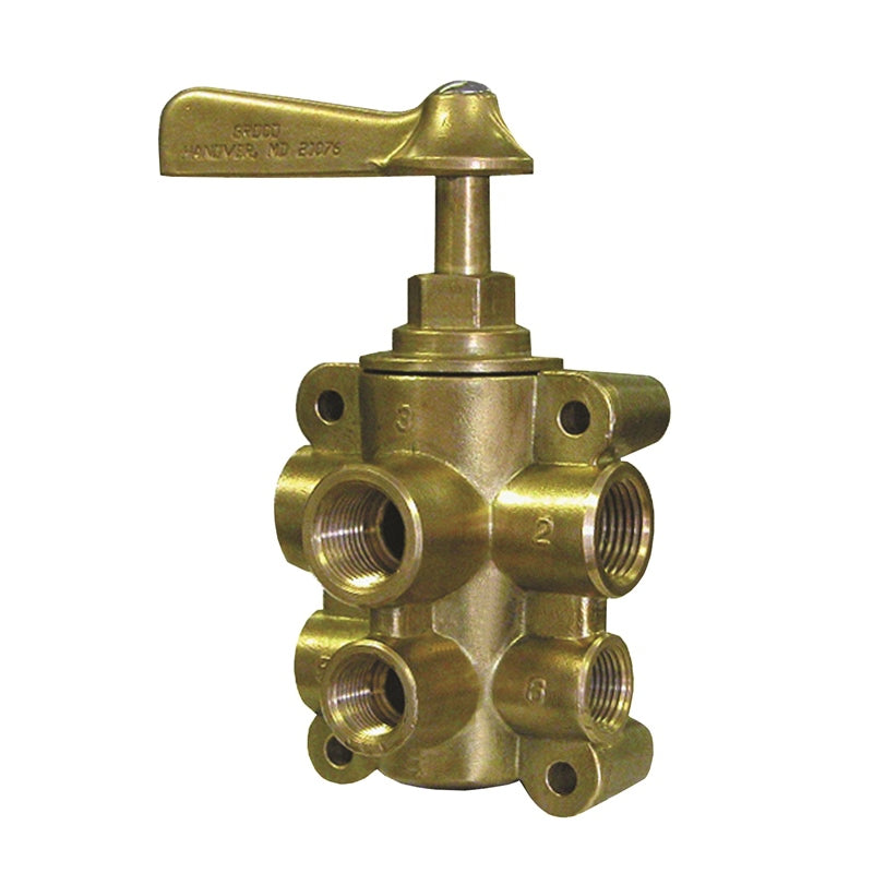 FUEL VALVE 6-PORT 0.50" MPN-FV-65038