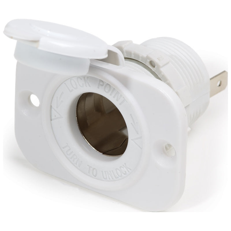 12VDC DASH SOCKET WHT MPN-1011200-BSS