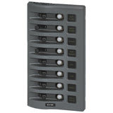8 SWITCH WD PANEL GRAY MPN-4378-BSS